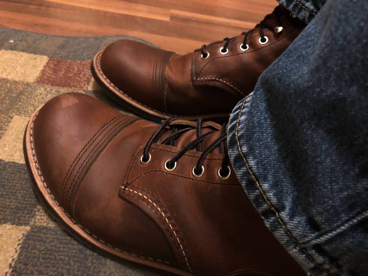 boot - How to darken leather