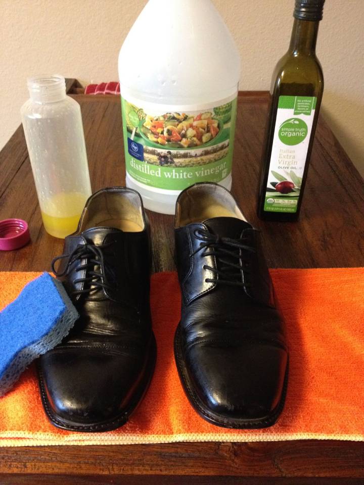 vegetable oil - condition leather boots