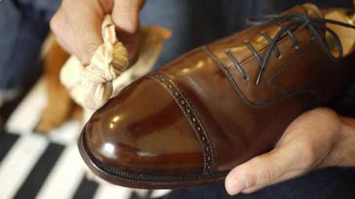 shoes - polish shoes without polish