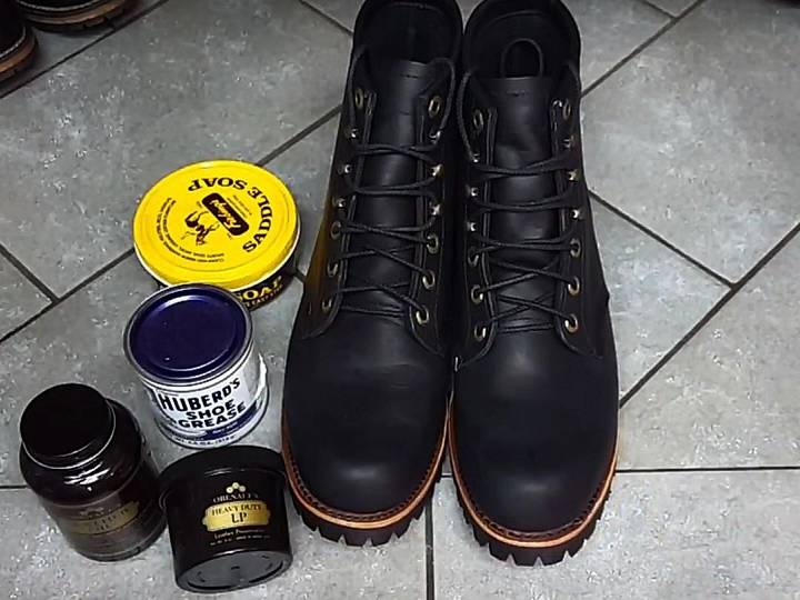 soap - use saddle soap on boots
