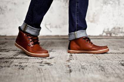 walk shoe = shrinking leather shoes