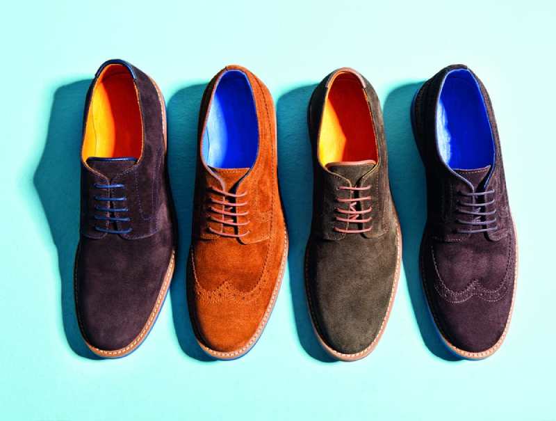 Types of suede shoes