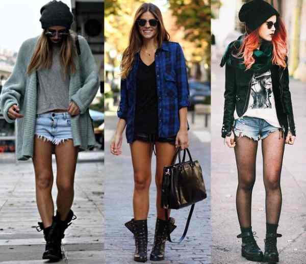 How To Wear Combat Boots with Shorts