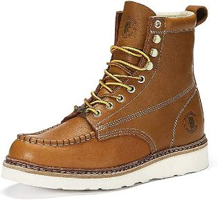 ROCKROOSTER CASUAL SHOES - BEST MOC TOE WORK BOOTS