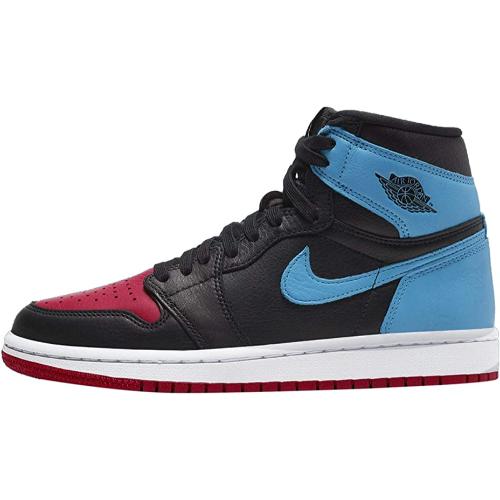 AIR JORDAN WMNS 1 High Og 'UNC to Chicago' - Cd0461-046 - Size W9-CD0461-Best Cushioned Basketball Shoes