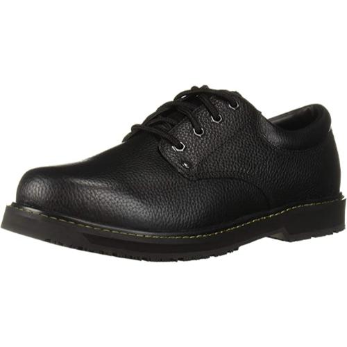 Dr. Scholl's Shoes Men's Harrington II Work Shoe-E8176L1 - Best Work Shoes For Big Guys With Wide Feet