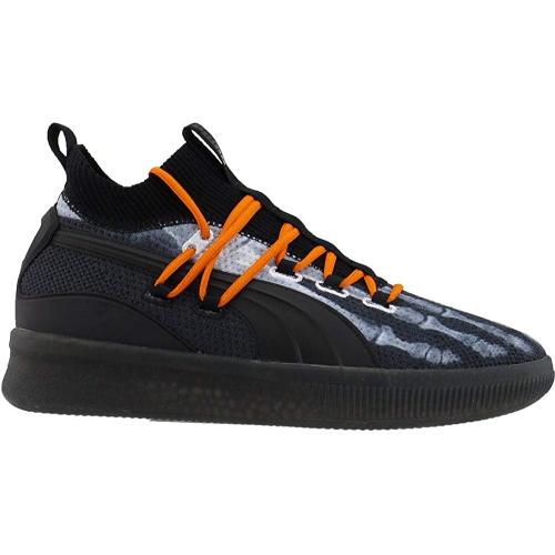 PUMA Mens Clyde Court X-Ray Basketball Sneakers Shoes - Black-191895-01-Best Cushioned Basketball Shoes
