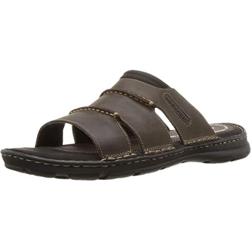 Rockport Men's Darwyn Slide Sandal-CI9181 (1)-Best Men’s Sandals For Flat Feet