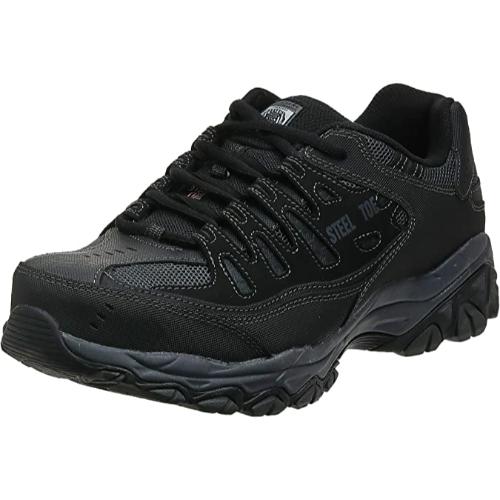 Skechers Men's Cankton-U Industrial Shoe-77055-Best Shoes For Warehouse Work