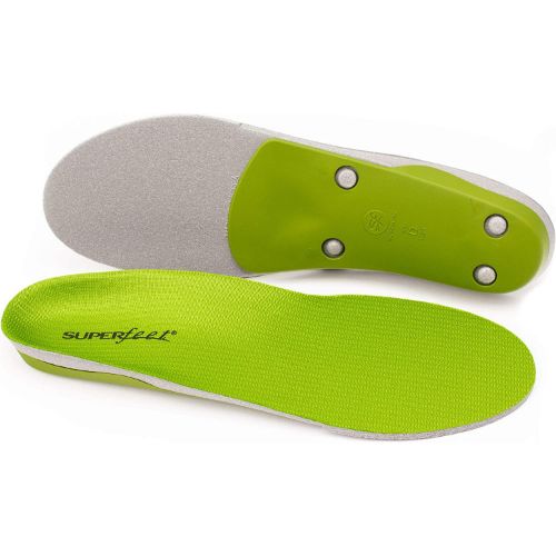 Superfeet GREEN - High Arch Orthotic Support - Best Insoles for Vans