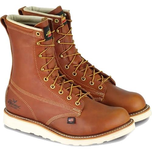 Thorogood Men’s American Heritage 8” Round Toe boots- 804-436470D-American Made Boots
